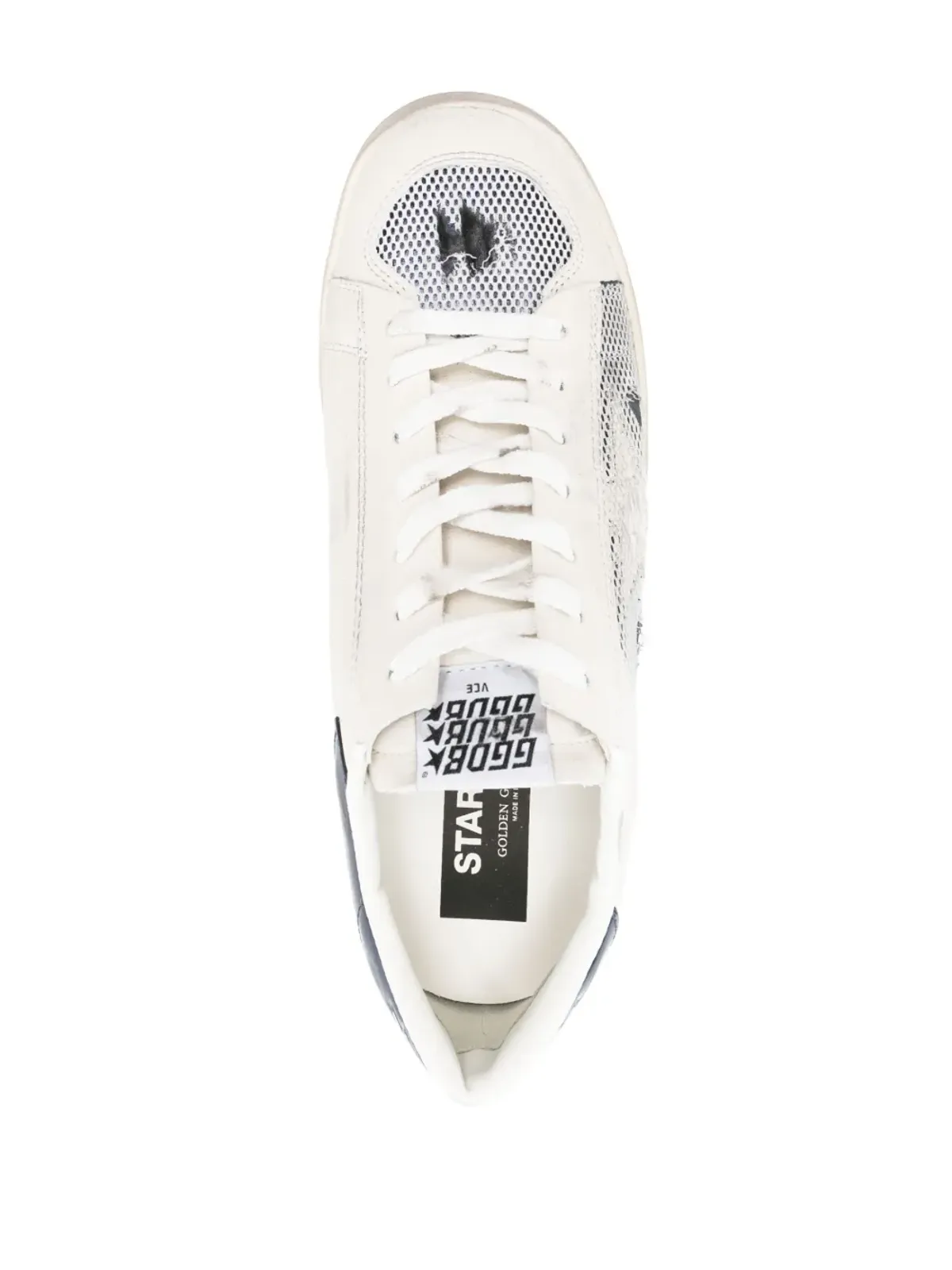 Golden Goose Stardan レザー ローカットスニーカー - White - 画像4