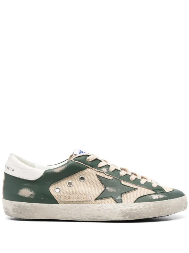 Golden Goose Golden Goose スーパースター メッシュパネルドスニーカーの商品画像