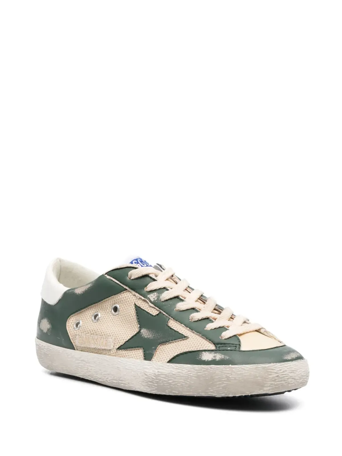 Golden Goose スーパースター メッシュパネルドスニーカー - 画像2