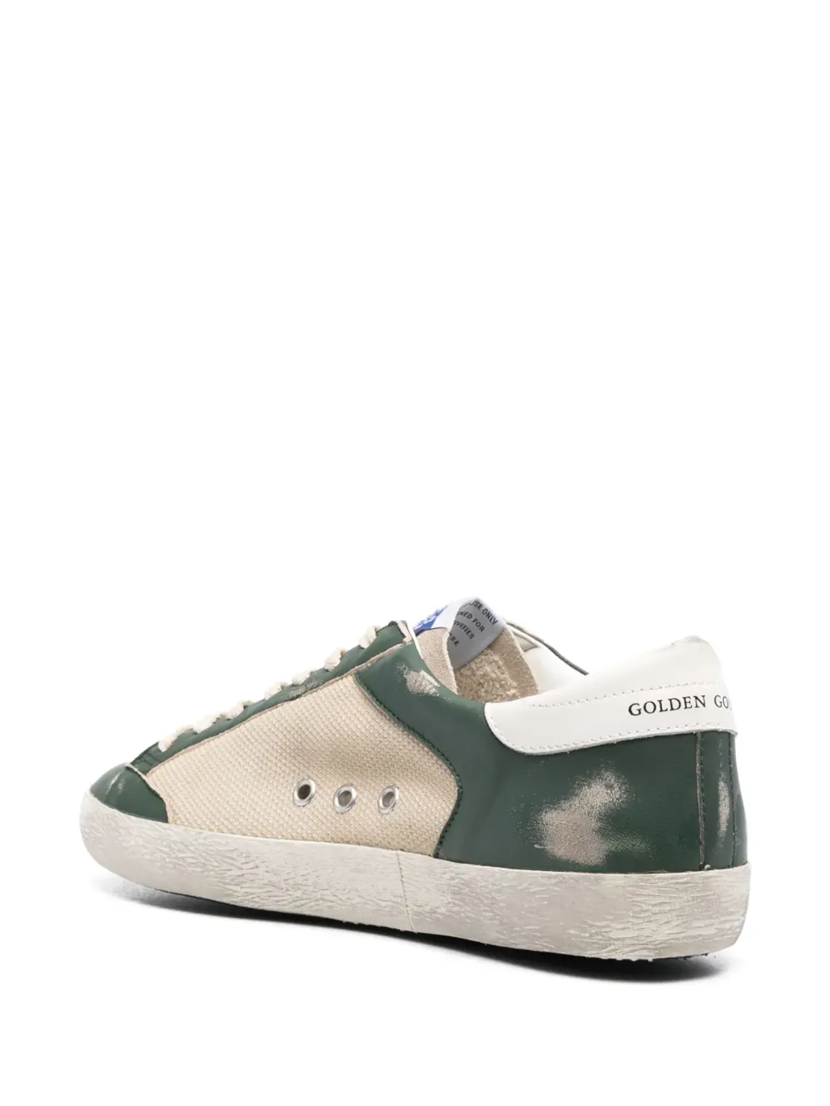 Golden Goose スーパースター メッシュパネルドスニーカー - 画像3