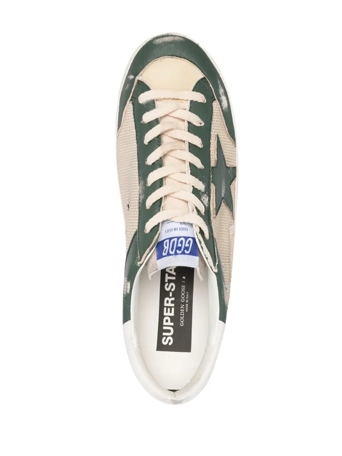 Golden Goose スーパースター メッシュパネルドスニーカー - 画像4