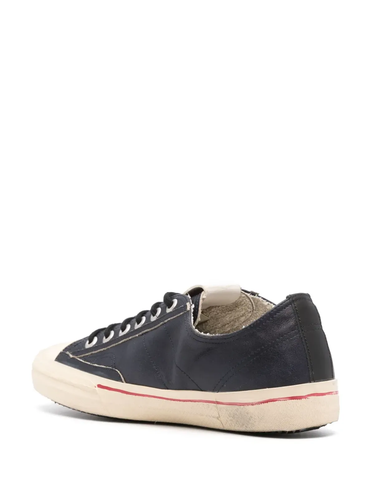 Golden Goose V-Star distressed-effect スニーカー - 画像3