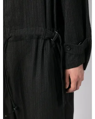 Yohji Yamamoto フード付きジップアップジャンプスーツ - サムネイル5