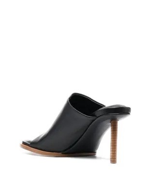 Jacquemus 丸みを帯びたスクエアトゥのミュール - サムネイル3