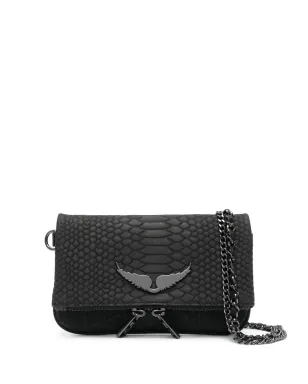 Zadig&Voltaire 小さめ クロコダイル型押し クロスボディバッグ - サムネイル1