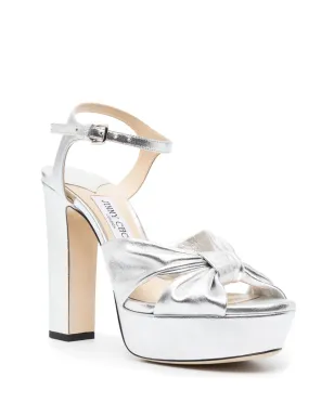 Jimmy Choo Heloise レザーサンダル - サムネイル2