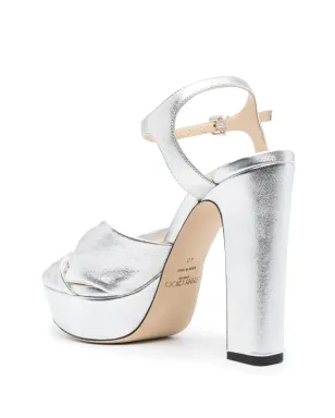 Jimmy Choo Heloise レザーサンダル - サムネイル3