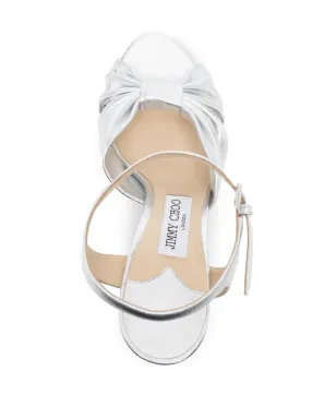 Jimmy Choo Heloise レザーサンダル - サムネイル4