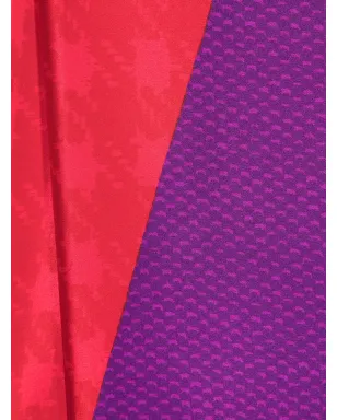 Saint Laurent Pre-Owned 1980s カラーブロック シルク スカーフ - サムネイル2
