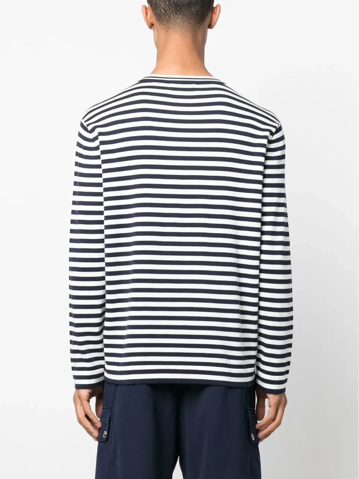 Brunello Cucinelli ストライプ長袖Tシャツ - 画像4