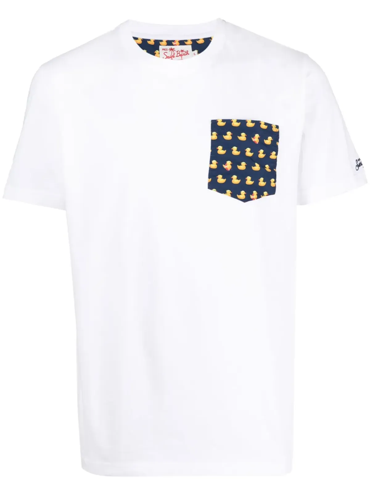 MC2 Saint Barth ダックプリントポケットTシャツ - 画像1