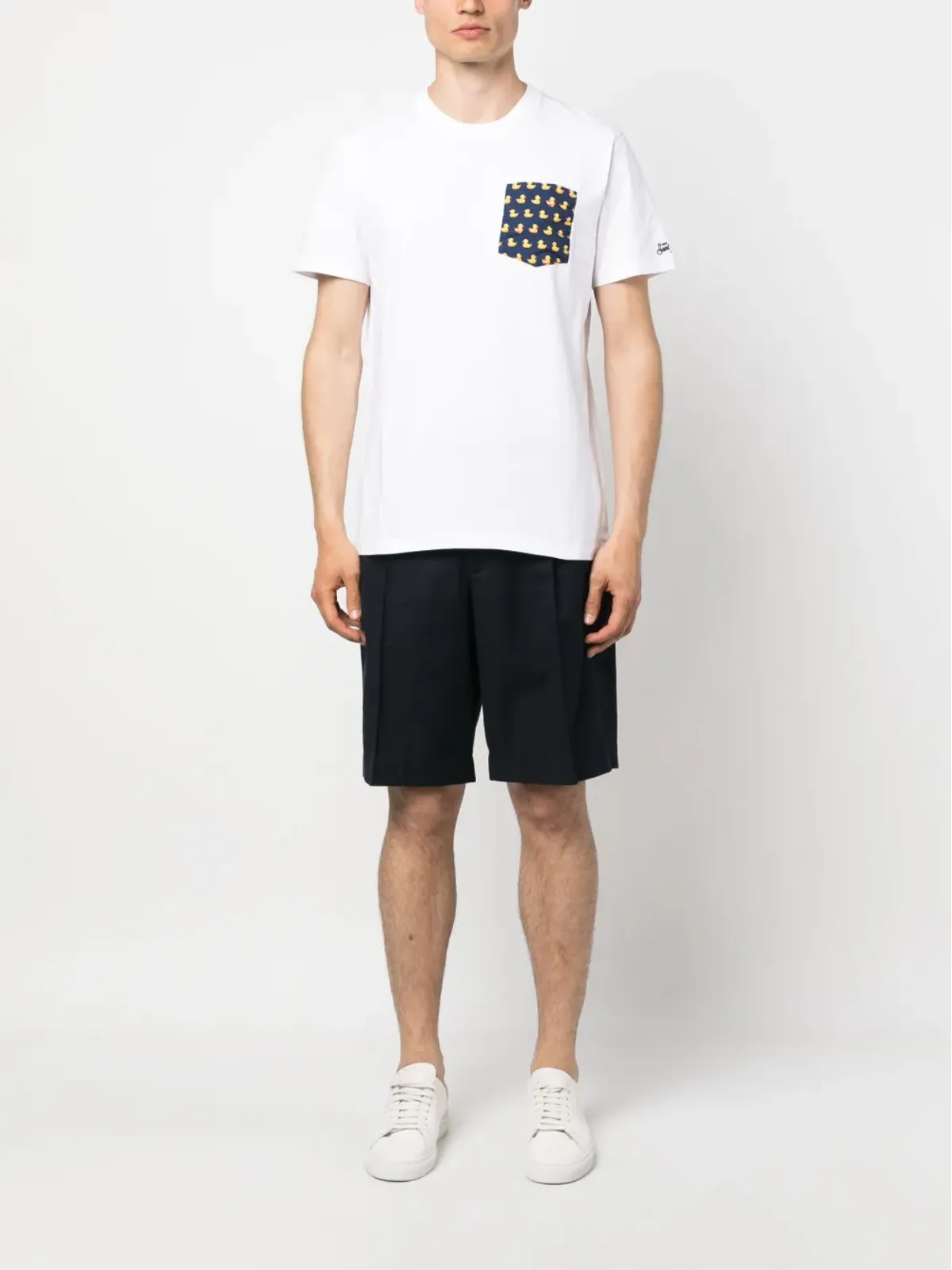 MC2 Saint Barth ダックプリントポケットTシャツ - 画像2