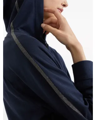 Brunello Cucinelli ジップアップ コットンブレンド フーディ - サムネイル5