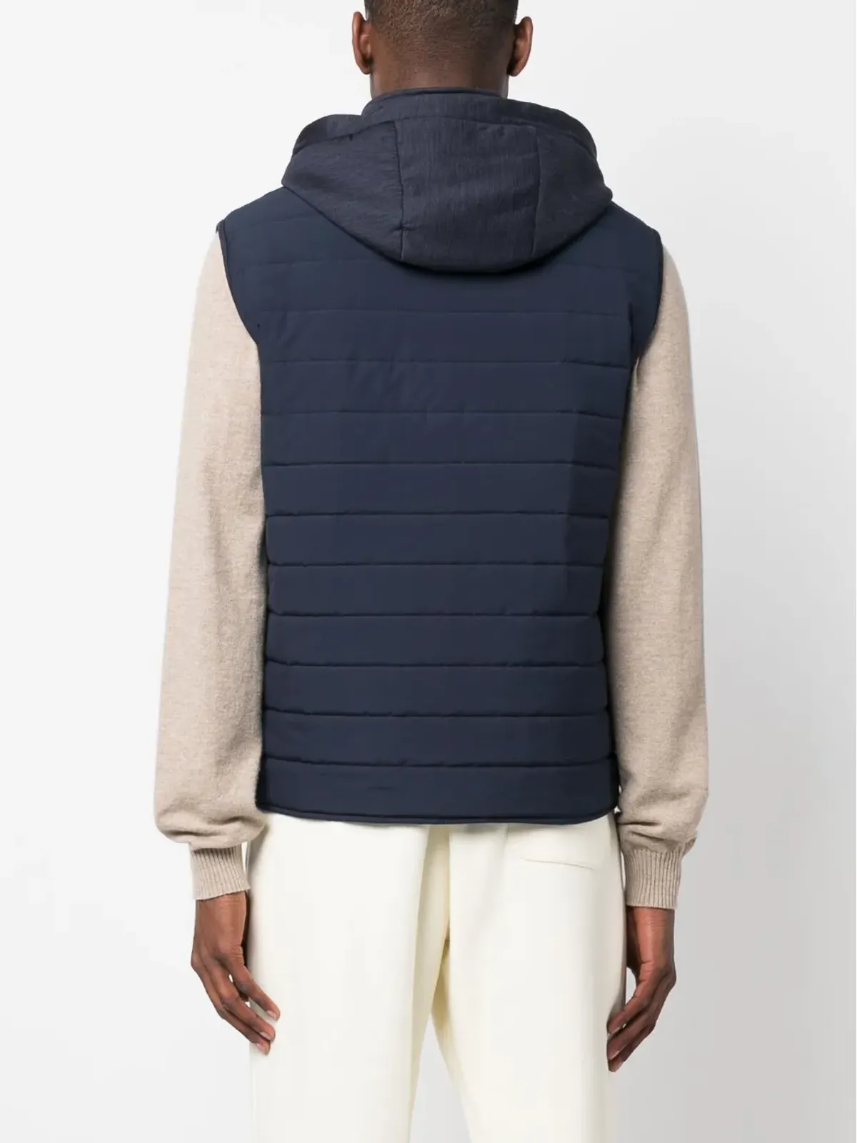 Manzoni 24 取り外し可能フード付きジレ - 画像4