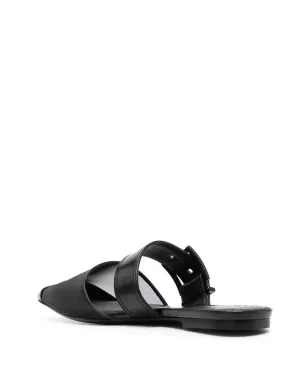 Alexander McQueen パンク・ポインテッドトゥ・フラットミュール - サムネイル3