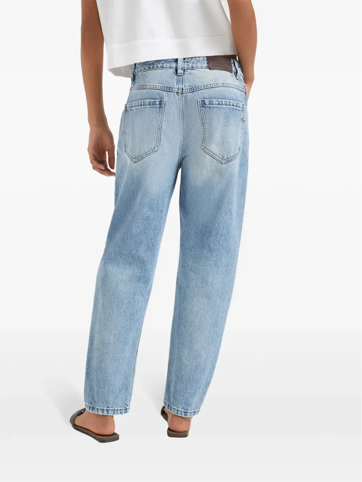 Brunello Cucinelli デニムジーンズ（ヴィンテージ加工） - 画像4