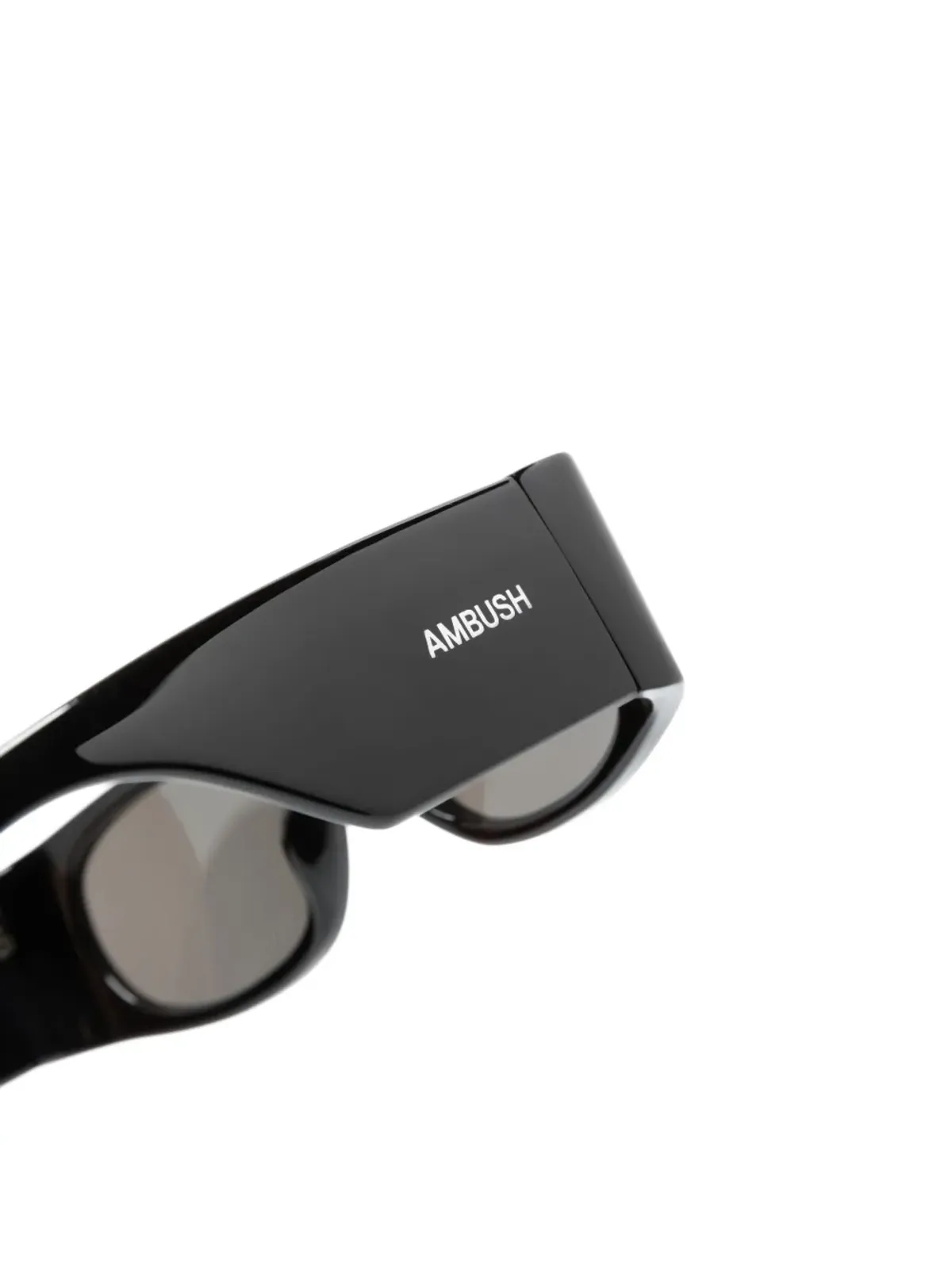 Ambush Eyewear ロゴプリント オーバルフレーム サングラス - ブラック - 画像3