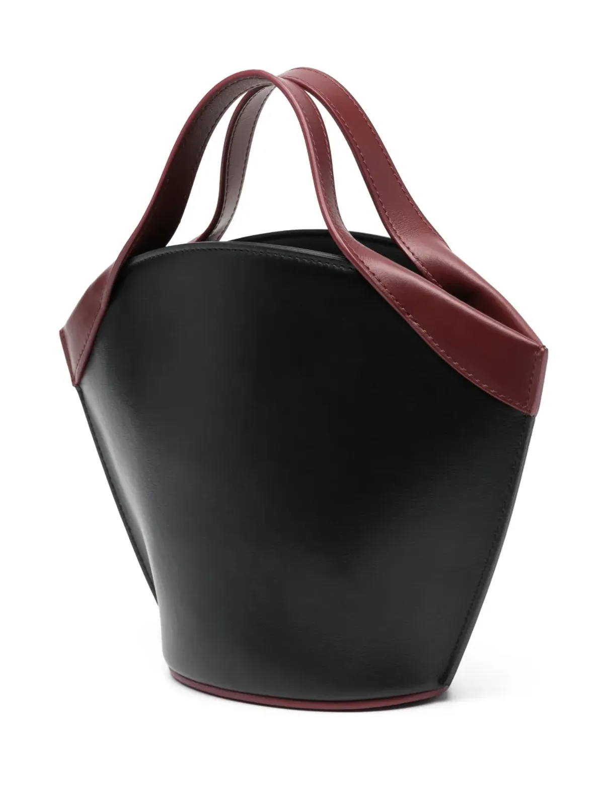 Durazzi Milano ツートーンレザー トートバッグ - 画像3
