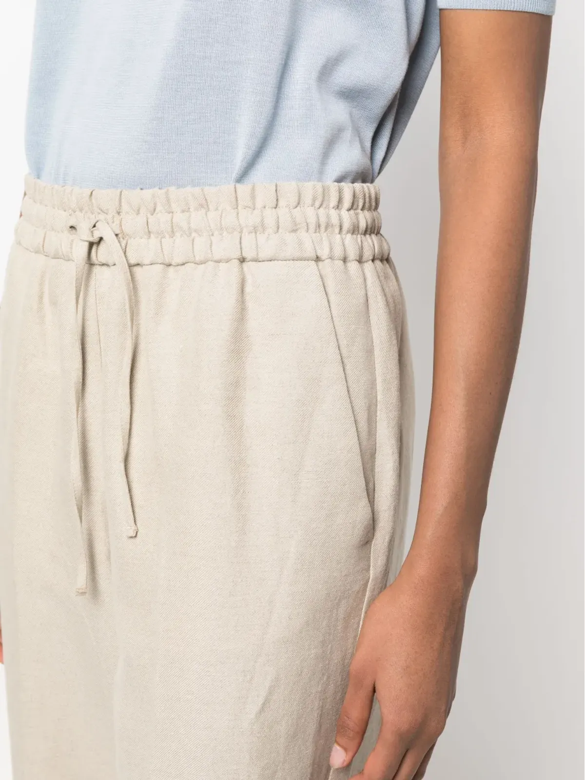 A.P.C. ドローストリングストレートレッグパンツ - 画像5