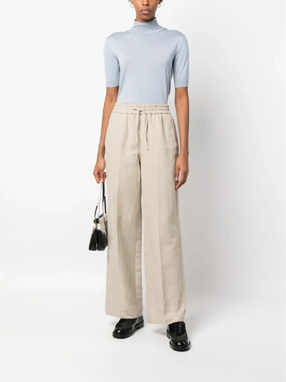 A.P.C. ドローストリングストレートレッグパンツ - 画像2