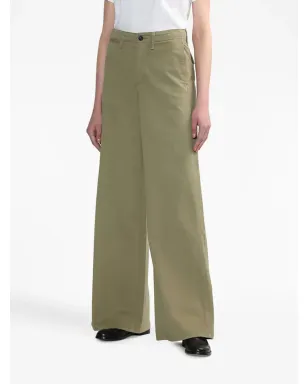 rag & bone ワイドレッグストレッチコットンパンツ - サムネイル3