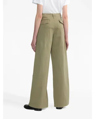 rag & bone ワイドレッグストレッチコットンパンツ - サムネイル4