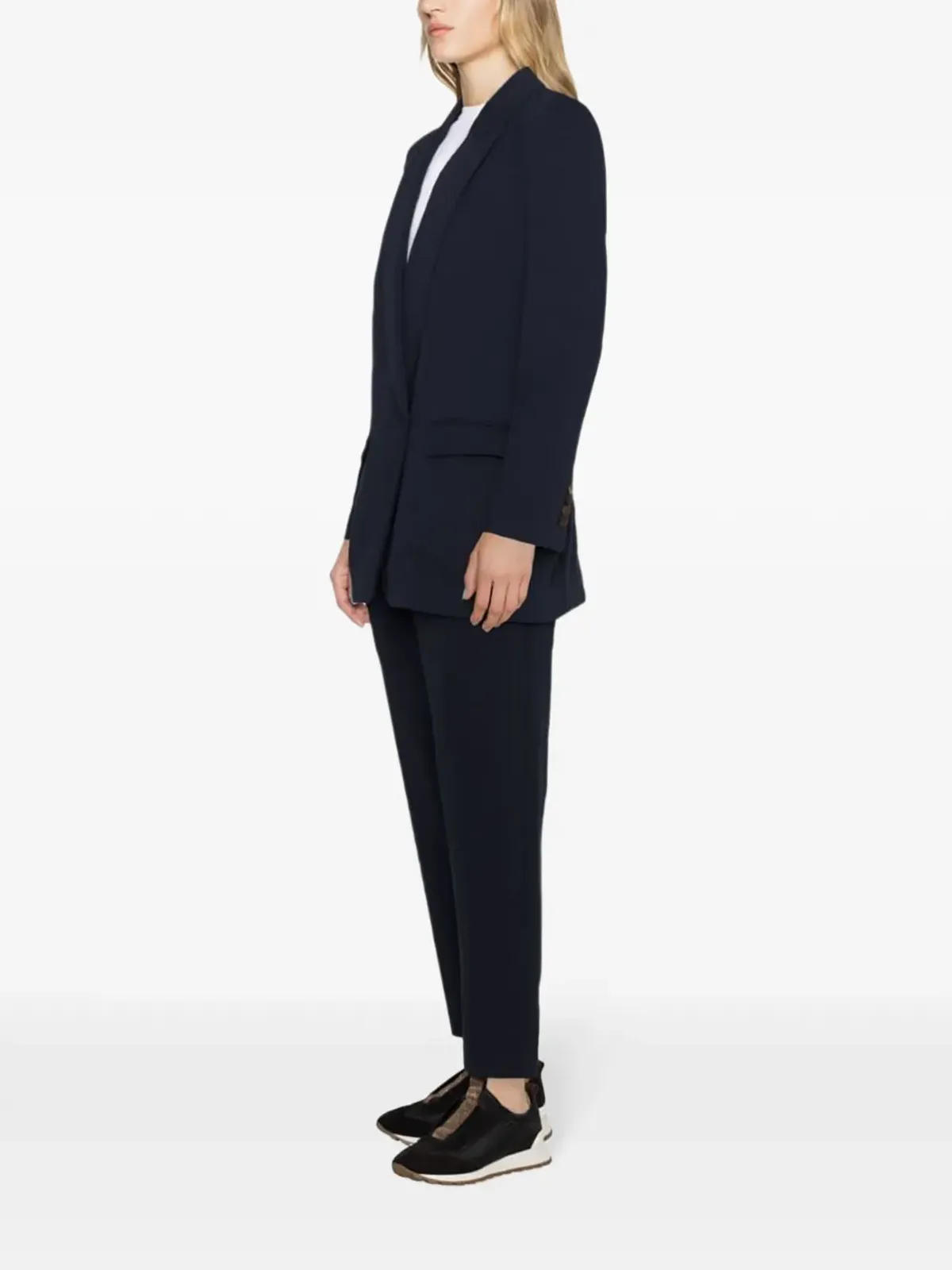 Brunello Cucinelli シングルブレスト テーラードジャケット - 画像4