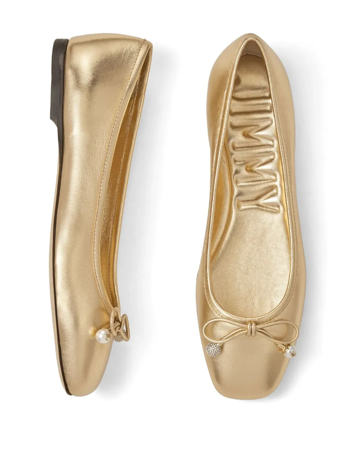 Jimmy Choo エルム バレリーナシューズ - 画像4