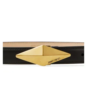 Jimmy Choo ダイヤモンド レザー ベルト - サムネイル3