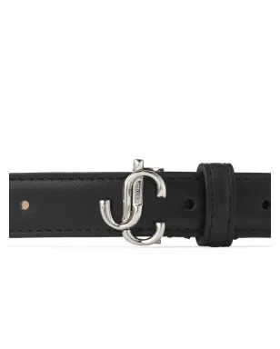 Jimmy Choo Helina ロゴバックル レザー ベルト - サムネイル2