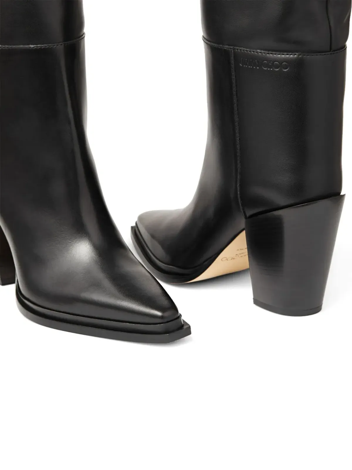 Jimmy Choo Cece ポイントトゥ ブーツ - 画像5