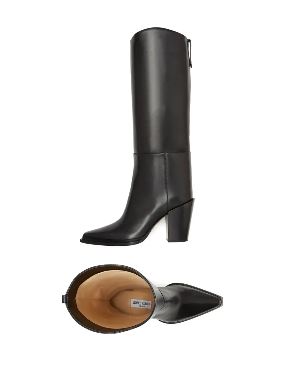 Jimmy Choo Cece ポイントトゥ ブーツ - 画像4