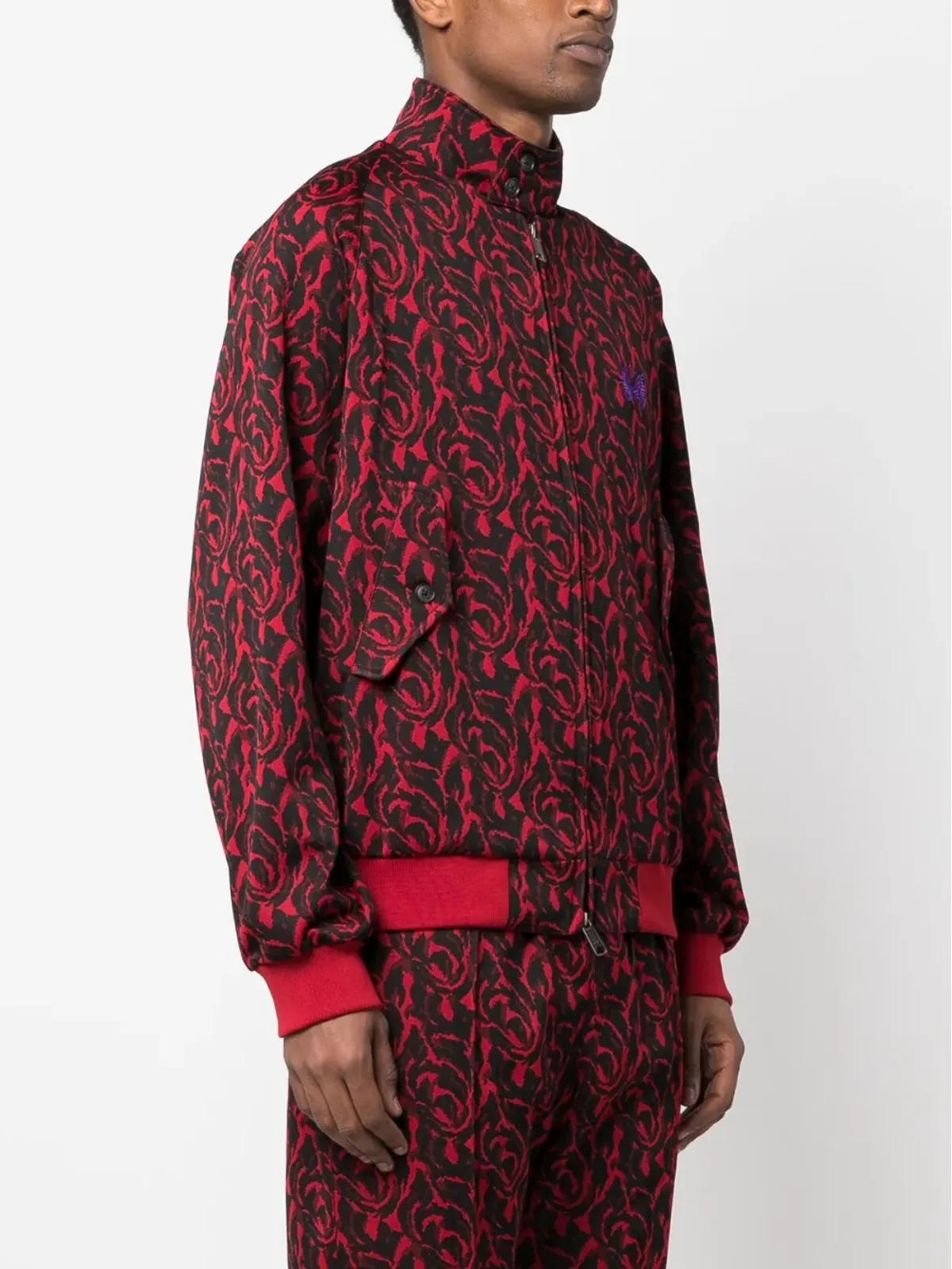 Baracuta グラフィック柄ファネルネックジャケット - 画像3