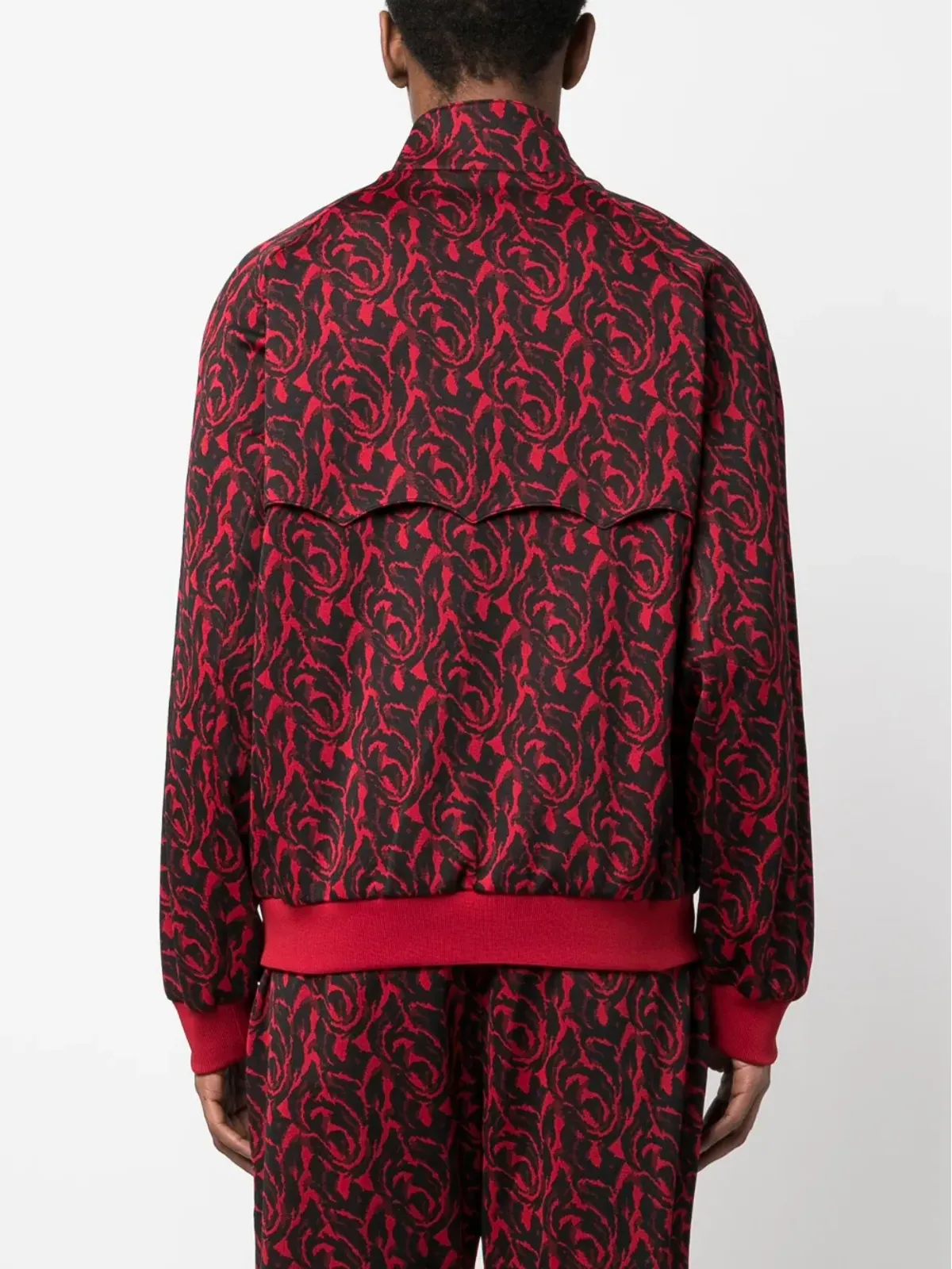 Baracuta グラフィック柄ファネルネックジャケット - 画像4