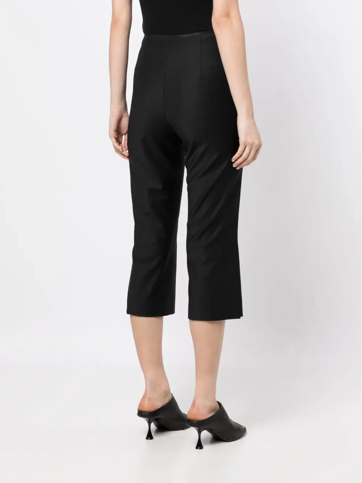 Materiel ウール混クロップドパンツ - 画像4