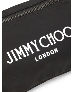 Jimmy Choo Finsley ロゴプリント ベルトバッグ - サムネイル4