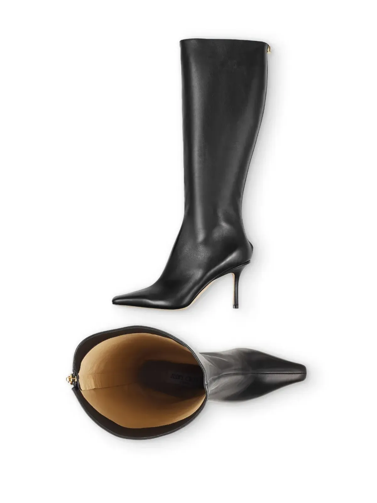 Jimmy Choo アガーテ 85mm ポインテッドトゥ ブーツ - 画像4