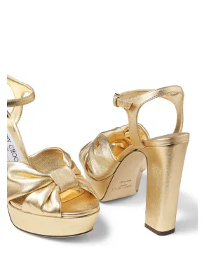 Jimmy Choo ヘロイス メタリックフィニッシュ サンダル - サムネイル5