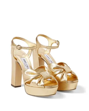 Jimmy Choo ヘロイス メタリックフィニッシュ サンダル - サムネイル2
