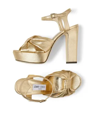 Jimmy Choo ヘロイス メタリックフィニッシュ サンダル - サムネイル4