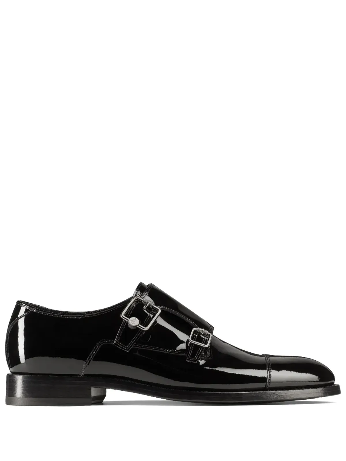 Jimmy Choo Finnion レザー モンクシューズ - 画像1
