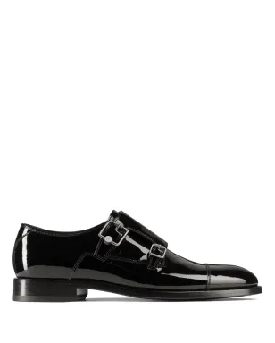 Jimmy Choo Finnion レザー モンクシューズ - サムネイル1