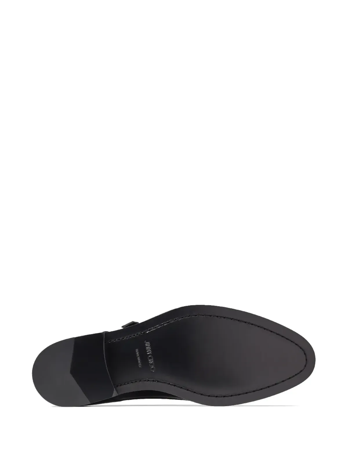 Jimmy Choo Finnion レザー モンクシューズ - 画像5