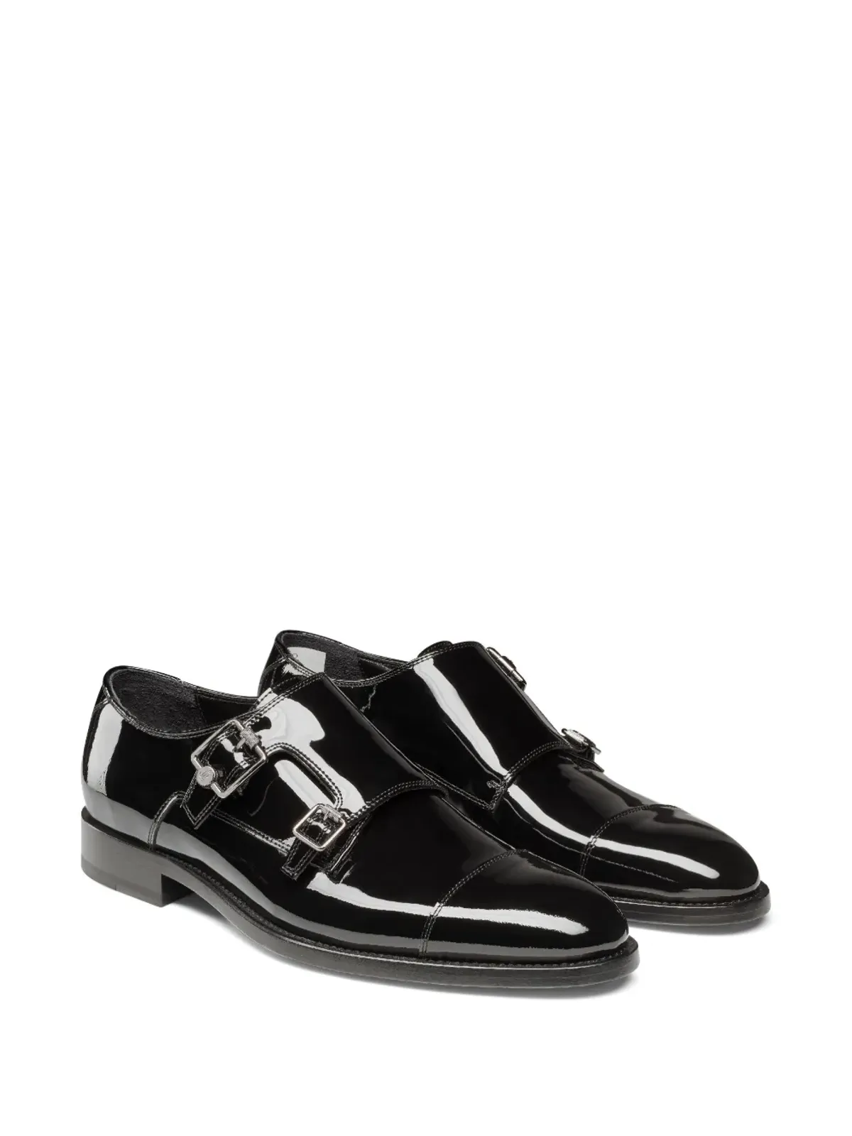Jimmy Choo Finnion レザー モンクシューズ - 画像2
