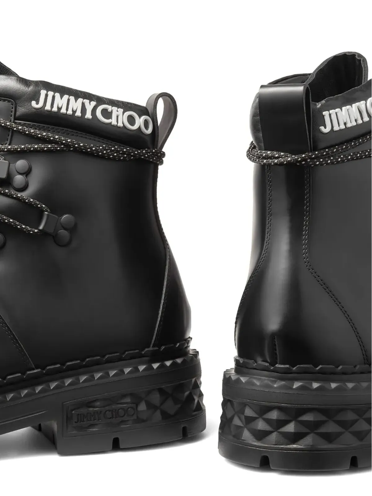 Jimmy Choo マーロー モノグラム ハイキングブーツ - 画像5