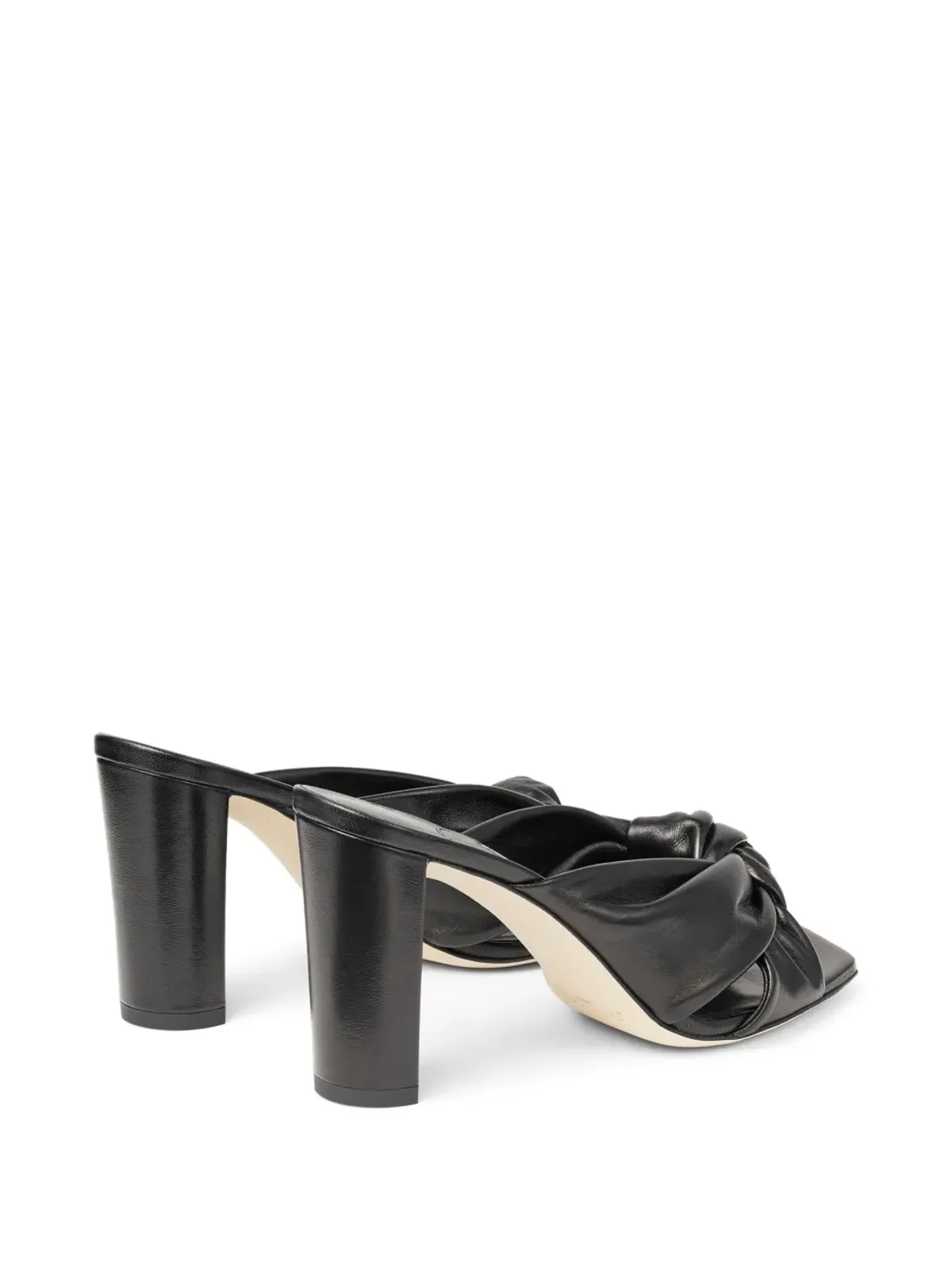Jimmy Choo アベニュー レザー サンダル - Black - 画像3