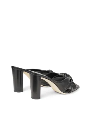 Jimmy Choo アベニュー レザー サンダル - Black - サムネイル3