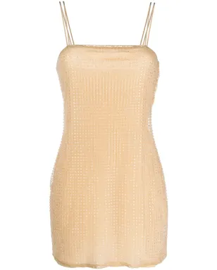 Alexander Wang エンベリッシュド メッシュ ミニドレス - サムネイル1