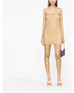 Alexander Wang エンベリッシュド メッシュ ミニドレス - サムネイル2