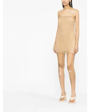 Alexander Wang エンベリッシュド メッシュ ミニドレス - サムネイル3